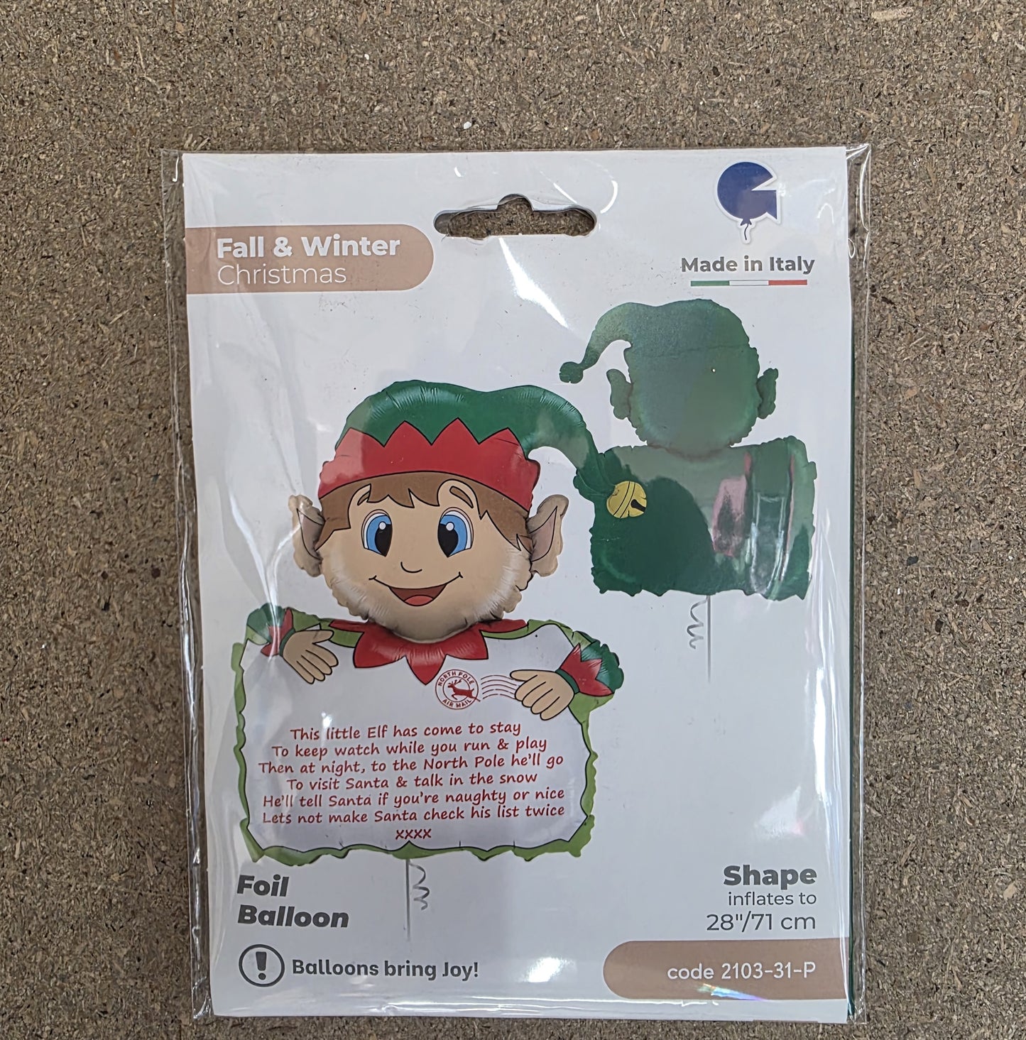 Balloon Elf Letter