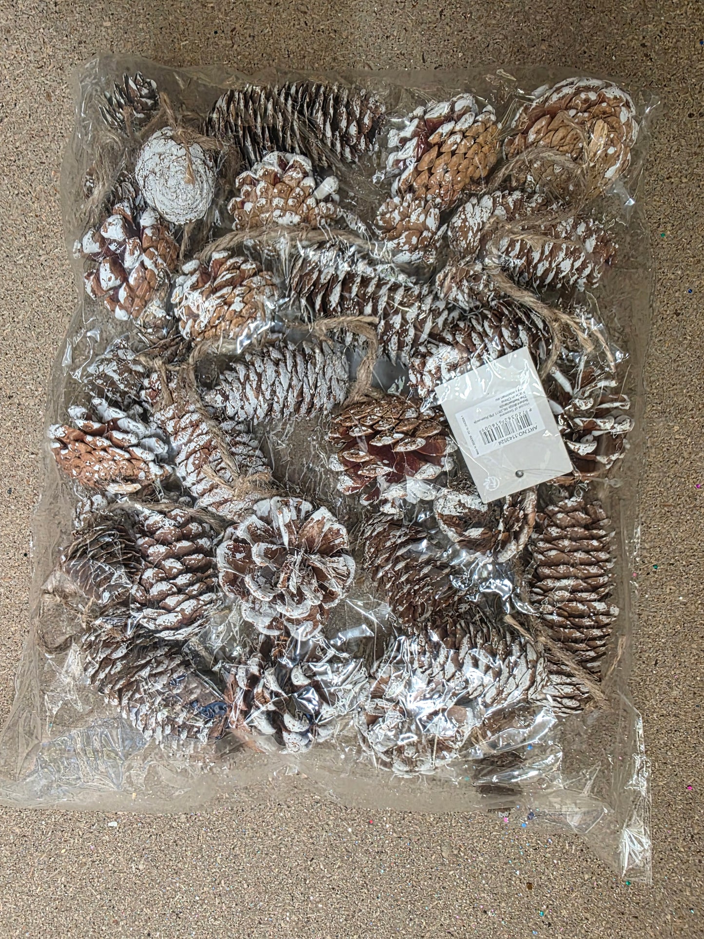 Garland Pine Cone Brown 180cm