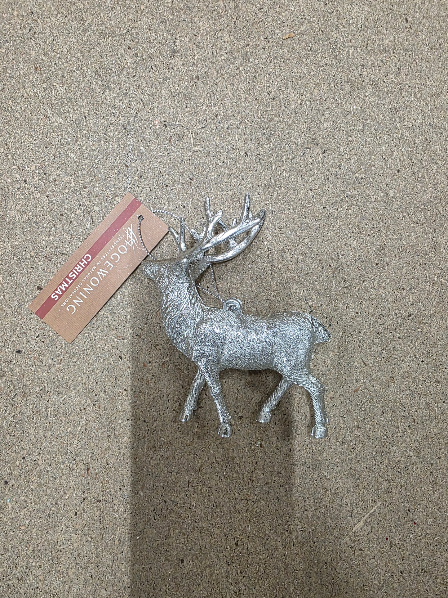 Hanger Deers Assorted 14cm silver