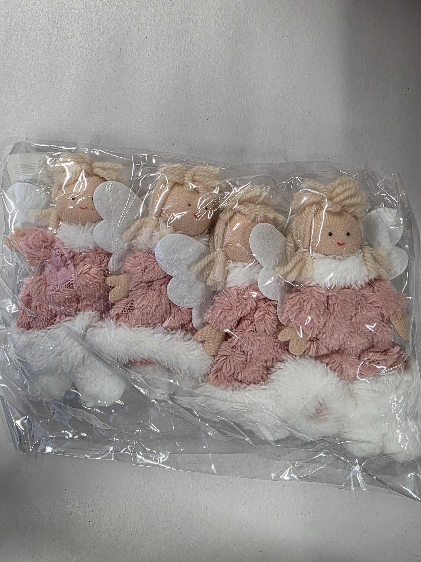 Hanging Angel Pink 12cm