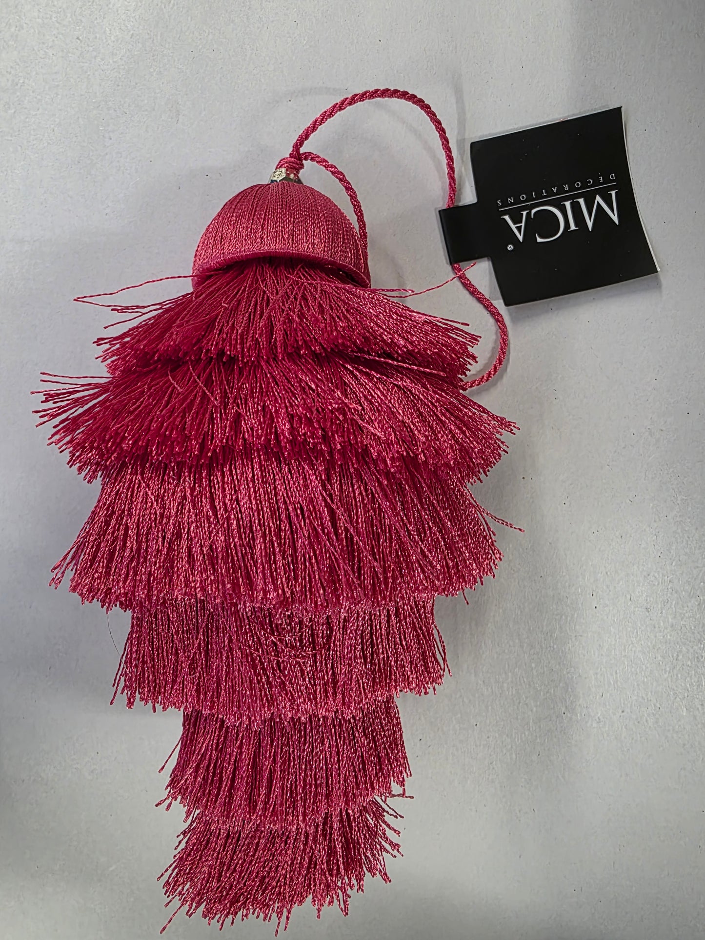 Hanging Chandelier 15x9cm Cerise