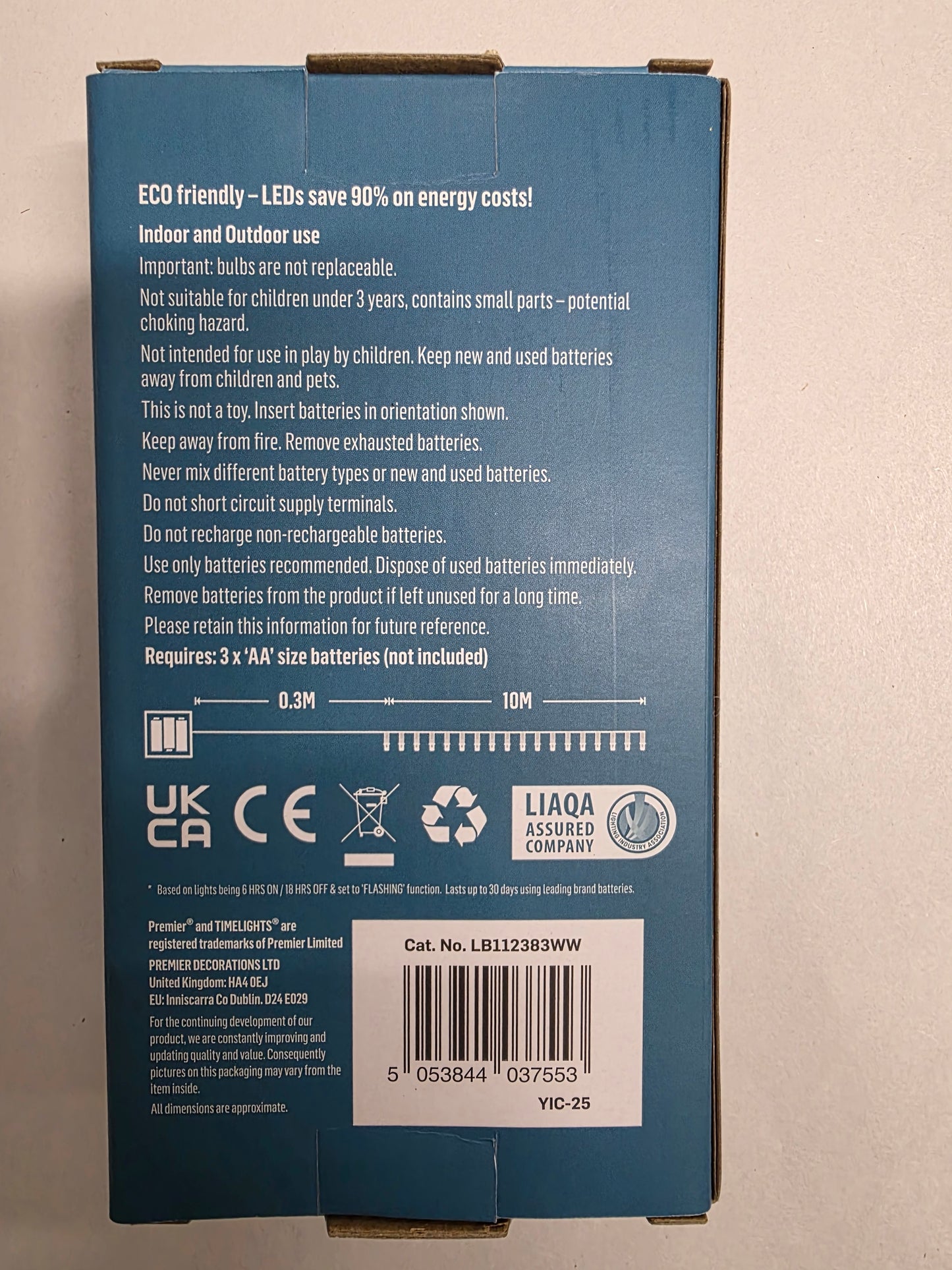 L E D Lights Warm White X100