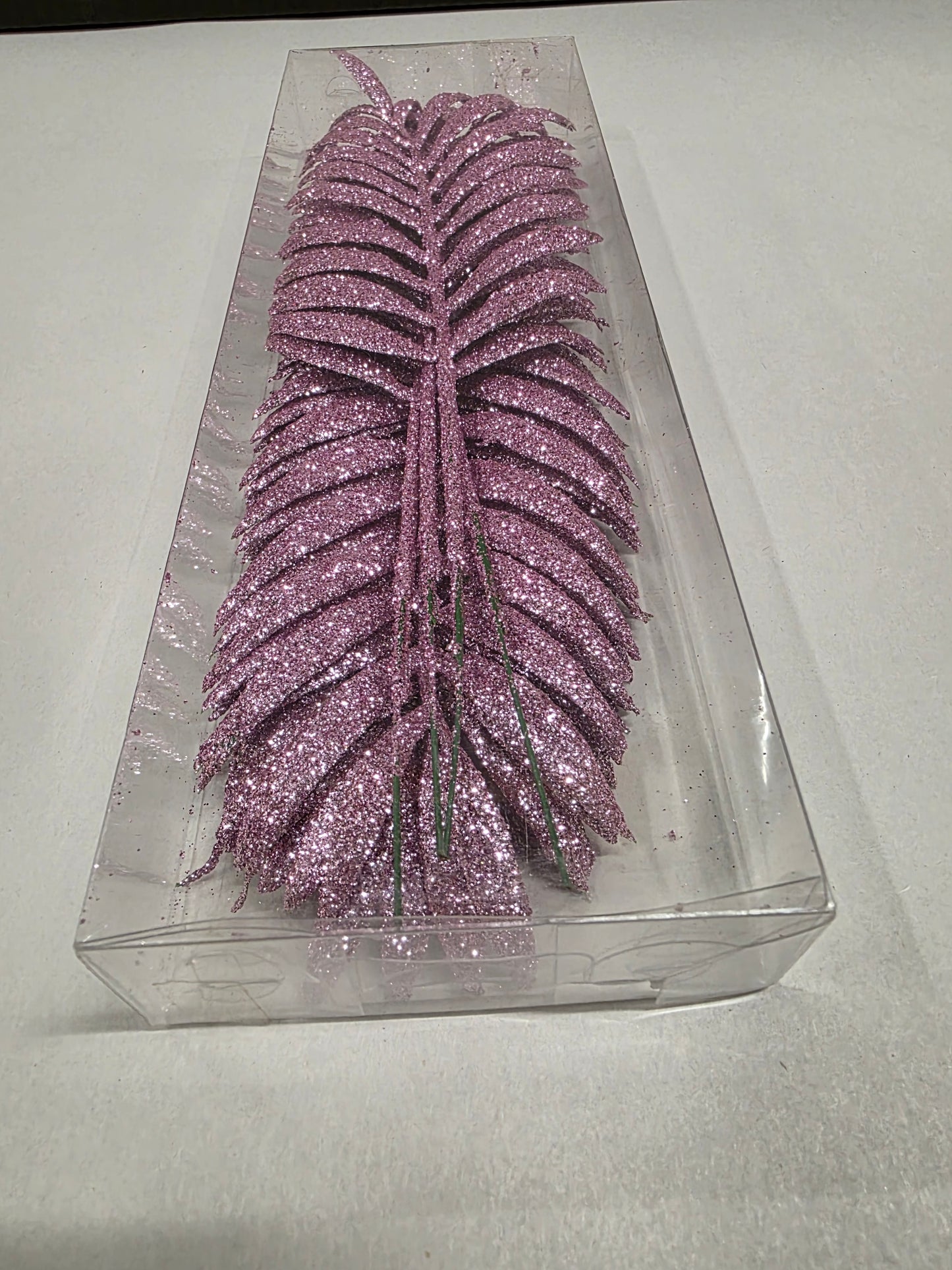 Palm Leaves Glitter Rose