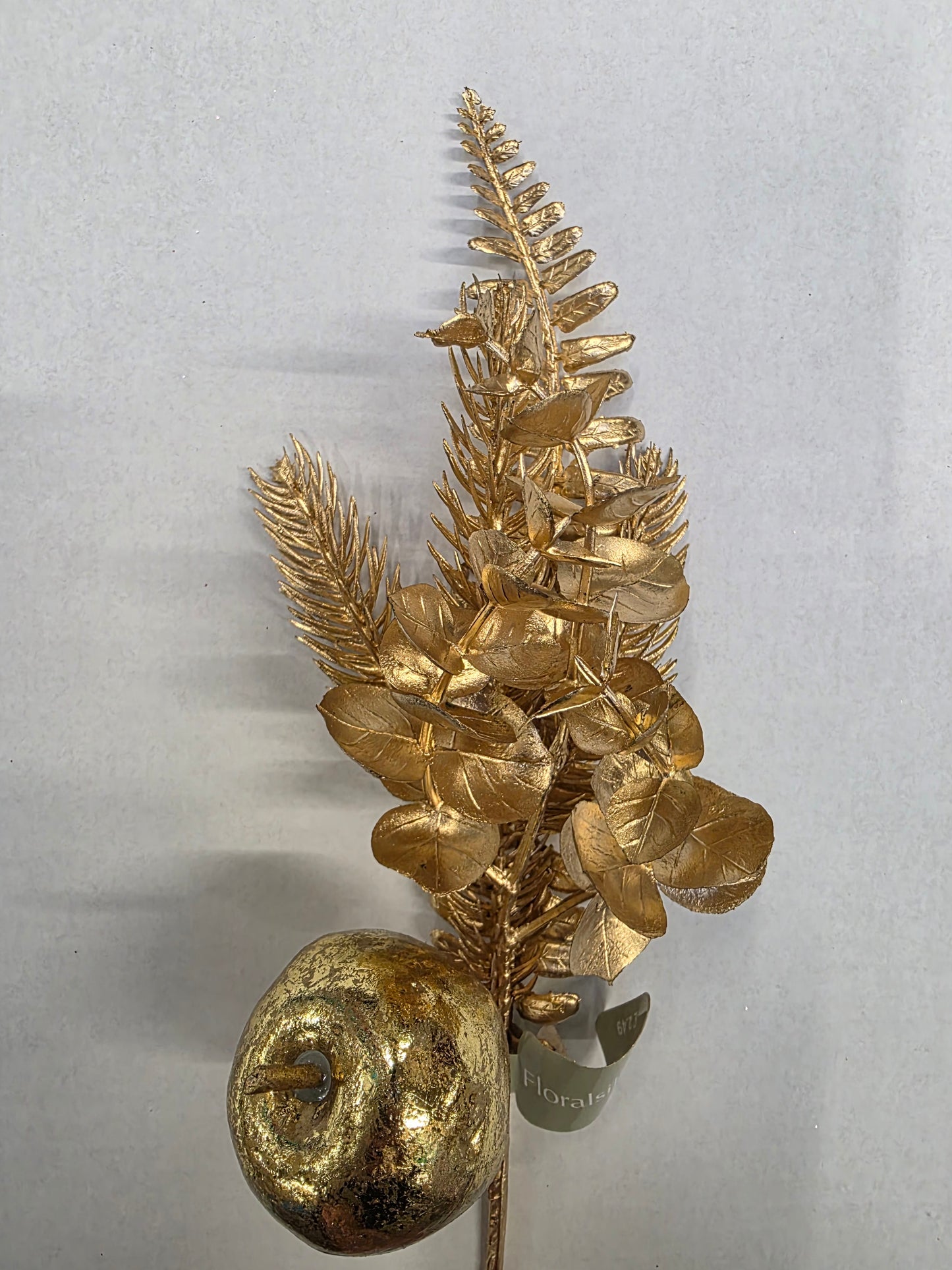 Pick Metallic Euc & Apple Gold 30cm