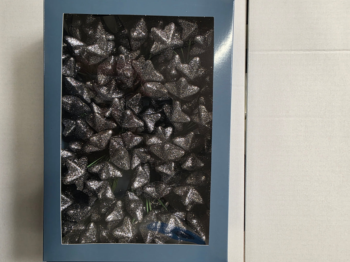 Wired Sparkling Stars Pewter18x6 4cm