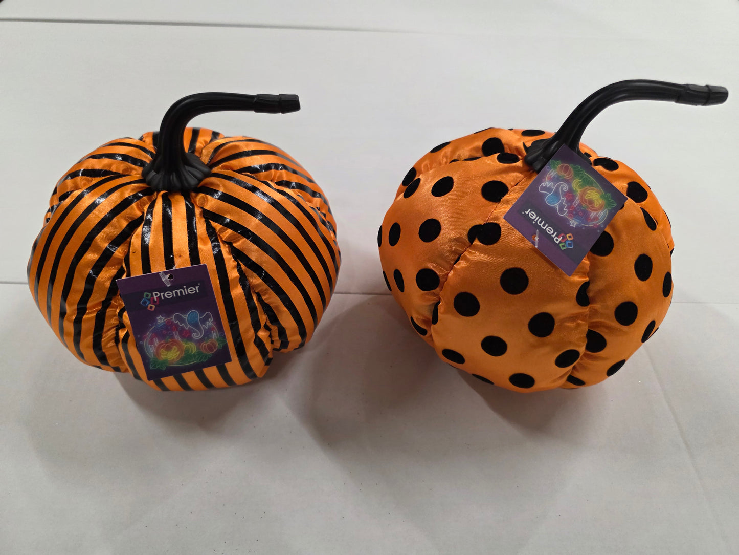 Halloween Satin Pumpkin Orange Assorted