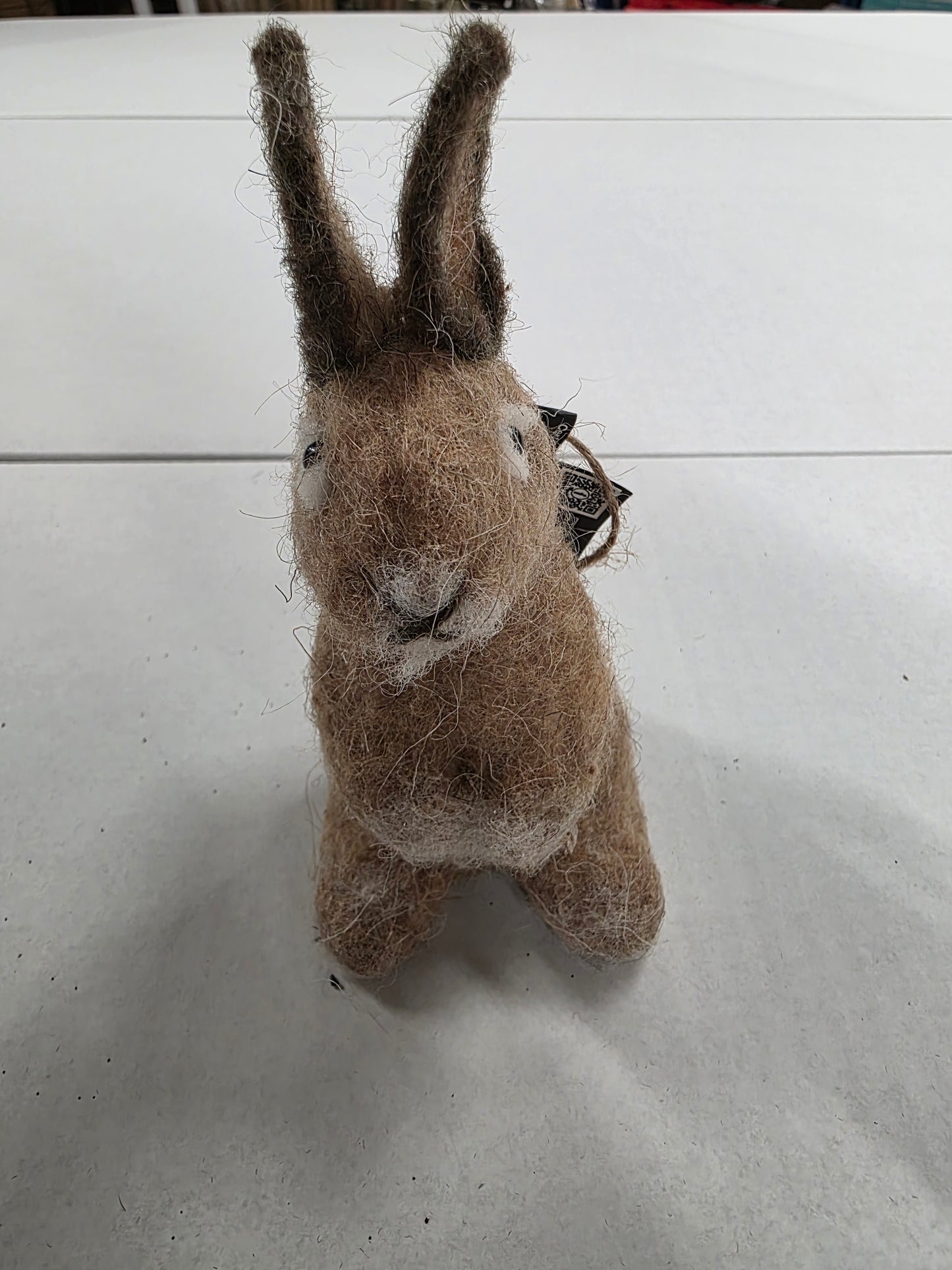 Hanging Bunny Brown 13cm