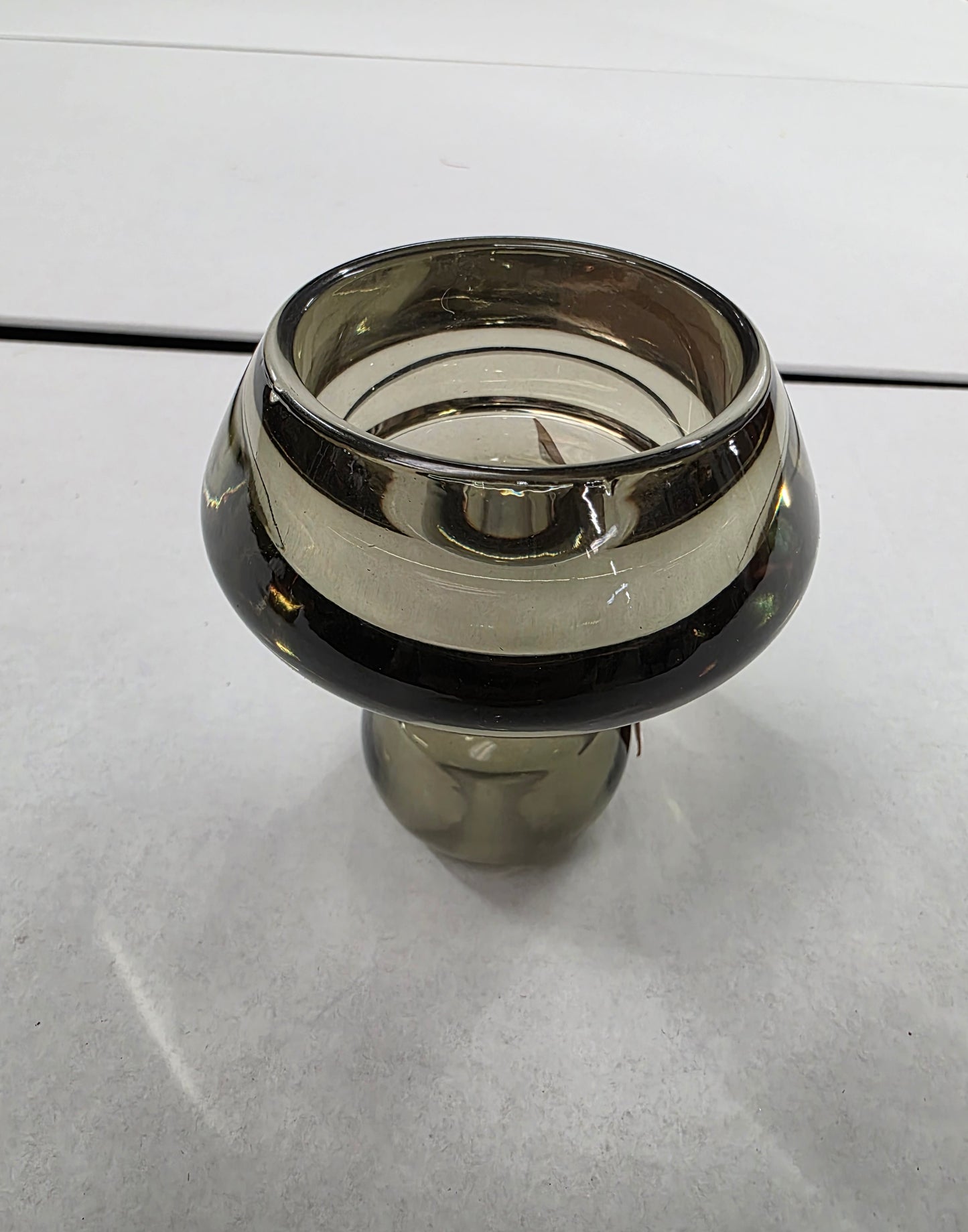 Tealight Mushroom 8x8cm Green