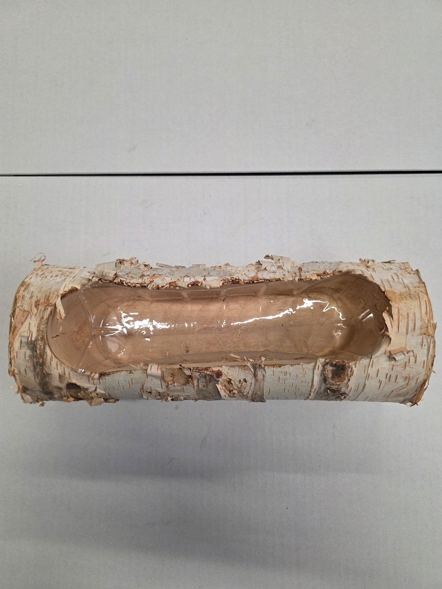 Planter Birch White Wash 28cm