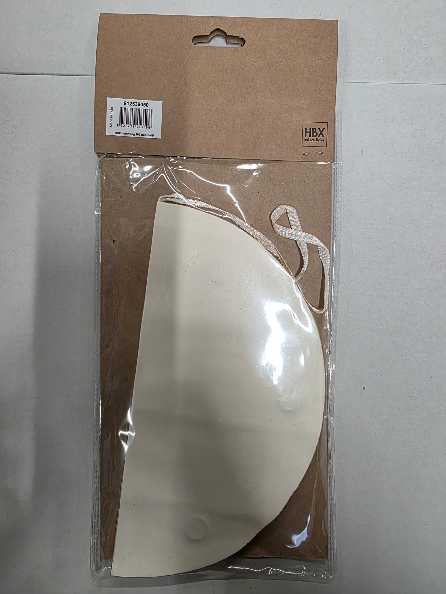 Hanging Paper Ball Ivory 24cm