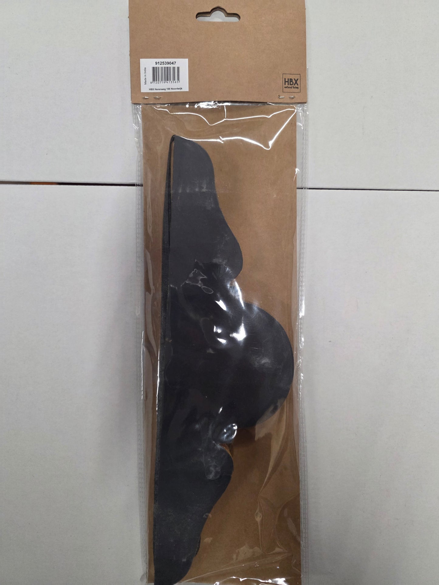 Hanging Paper Ornament Blue & Gold 33x20cm