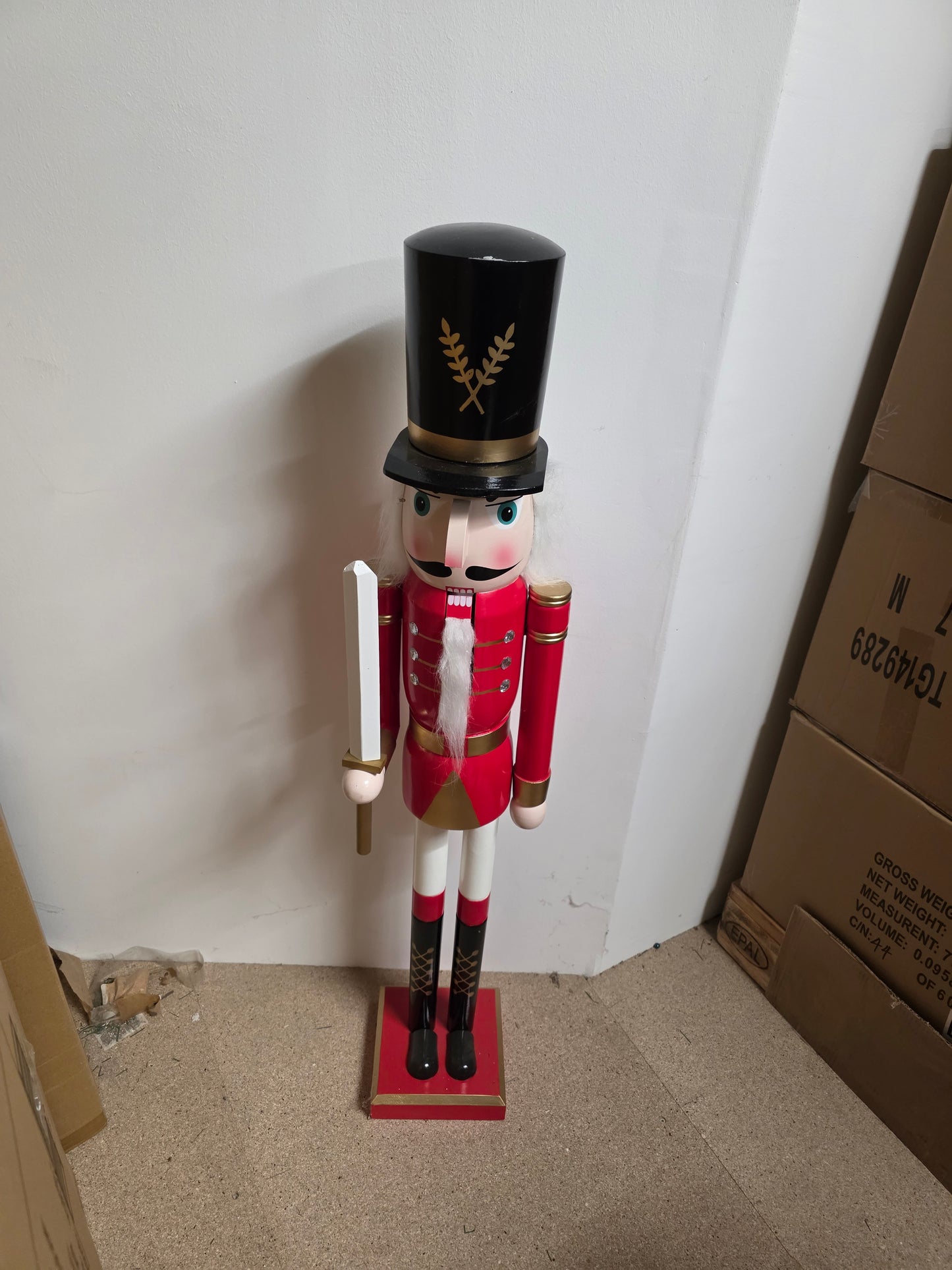 Nutcracker Soldier 1.2m Hat Sword