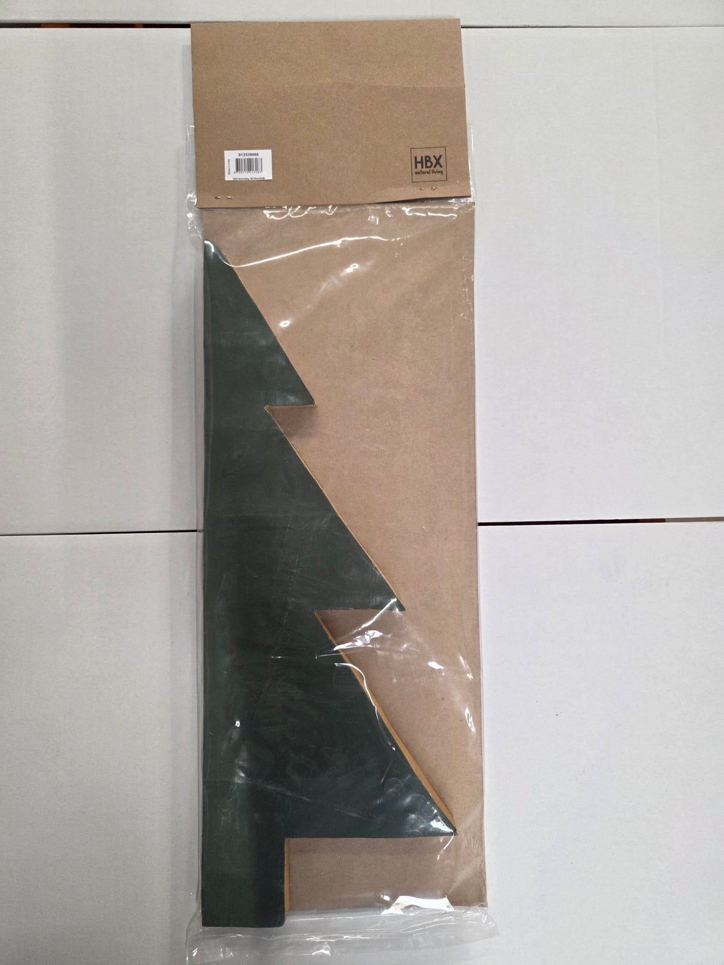 Paper Tree Green and Gold 50x37cm