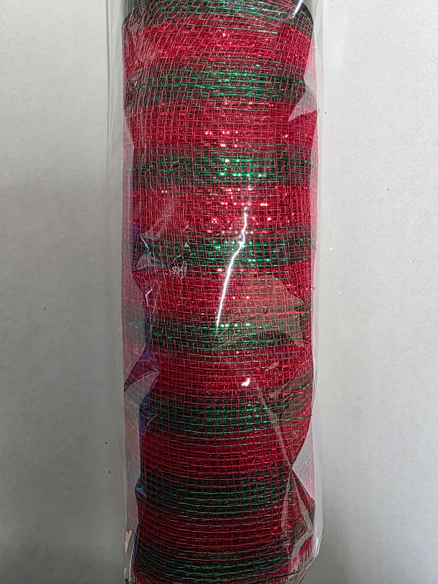 Deco Mesh Red Green 50cm X 10m