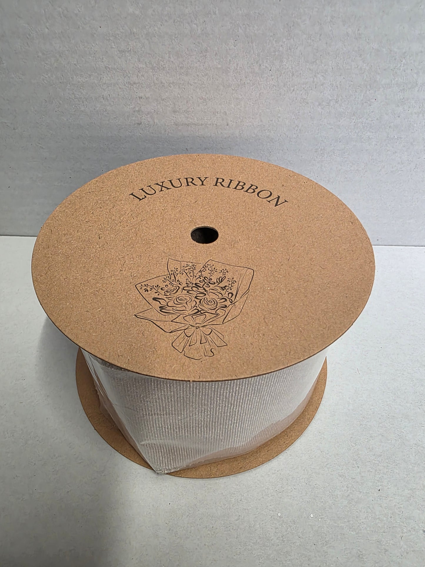 Ribbon Velvet Gold & Gold Back 63mmx10yrd