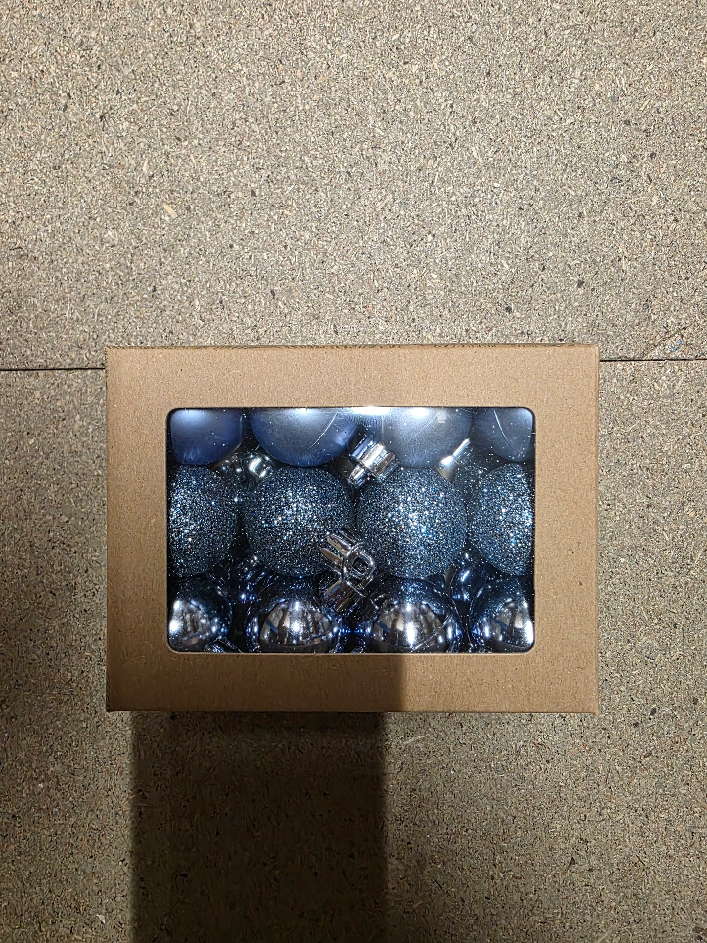 Baubles 30mm Cornflower X24