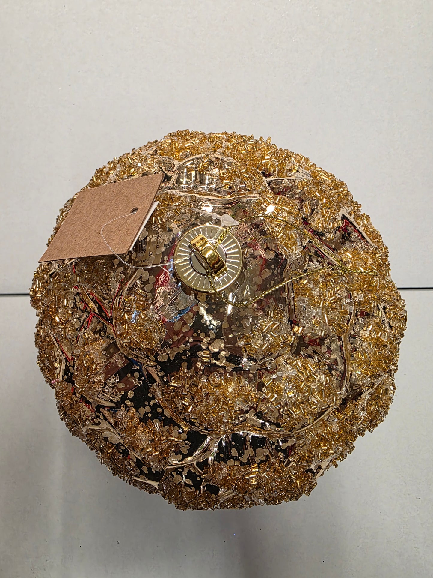 Bauble Pinecone Copper 20cm