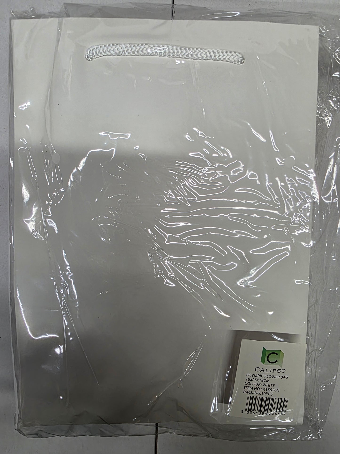 Bouquet Bag White 25cm