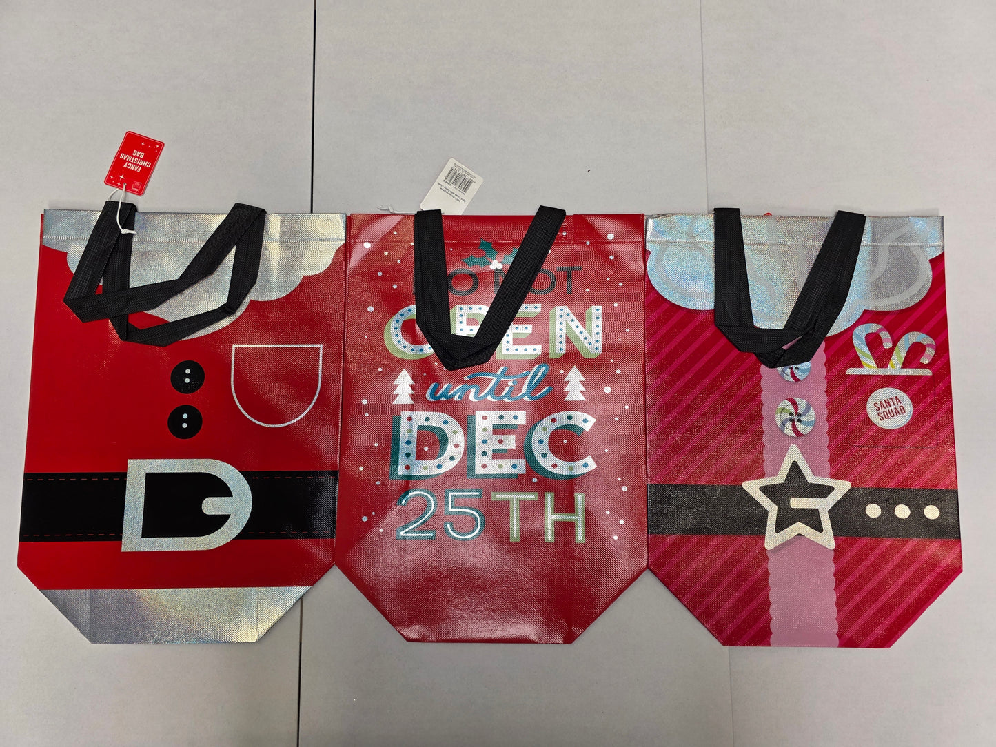 Christmas Shopper Bag (PACK OF 3)