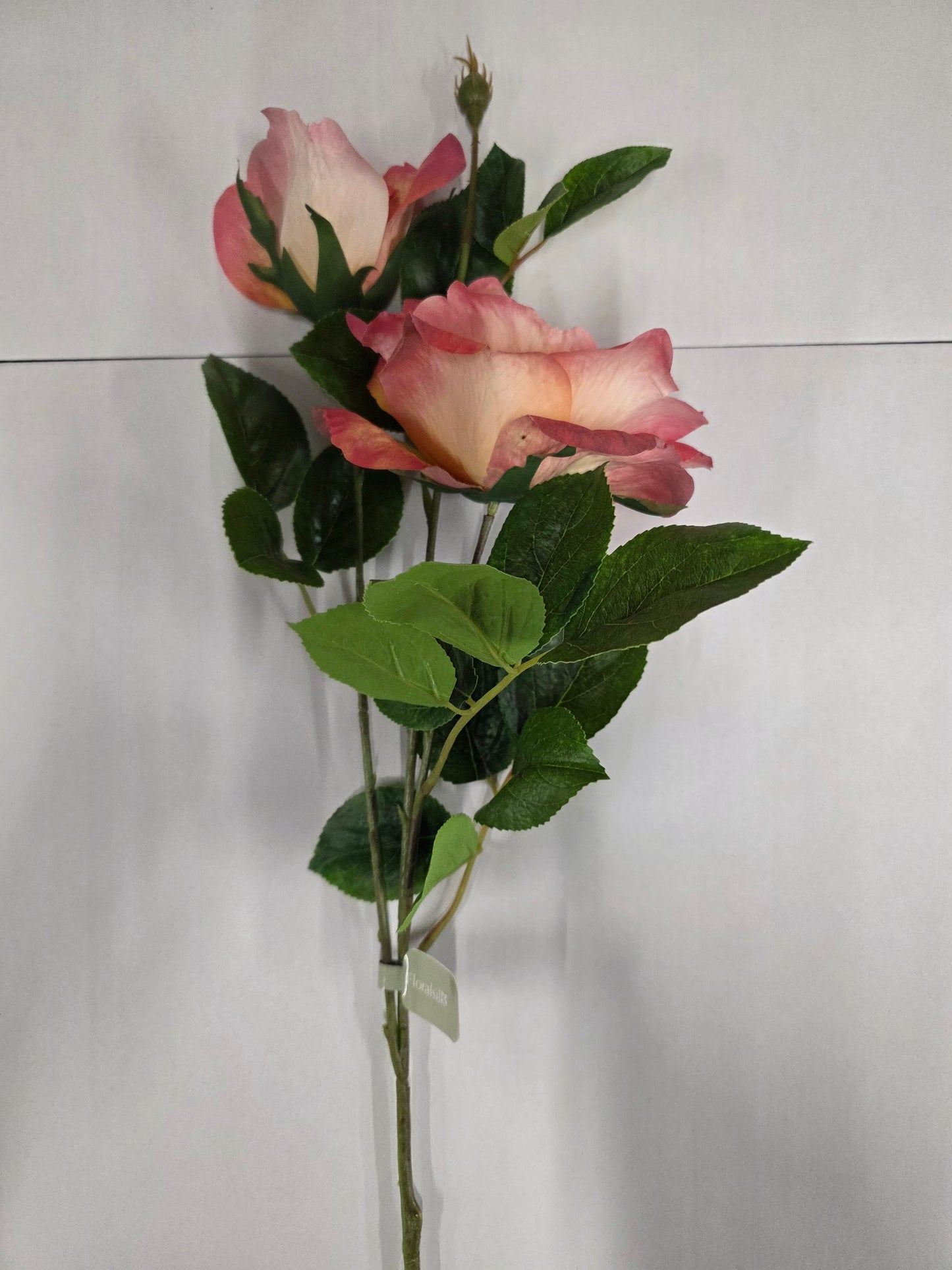 Artificial Charlotte Rose Spray Coral