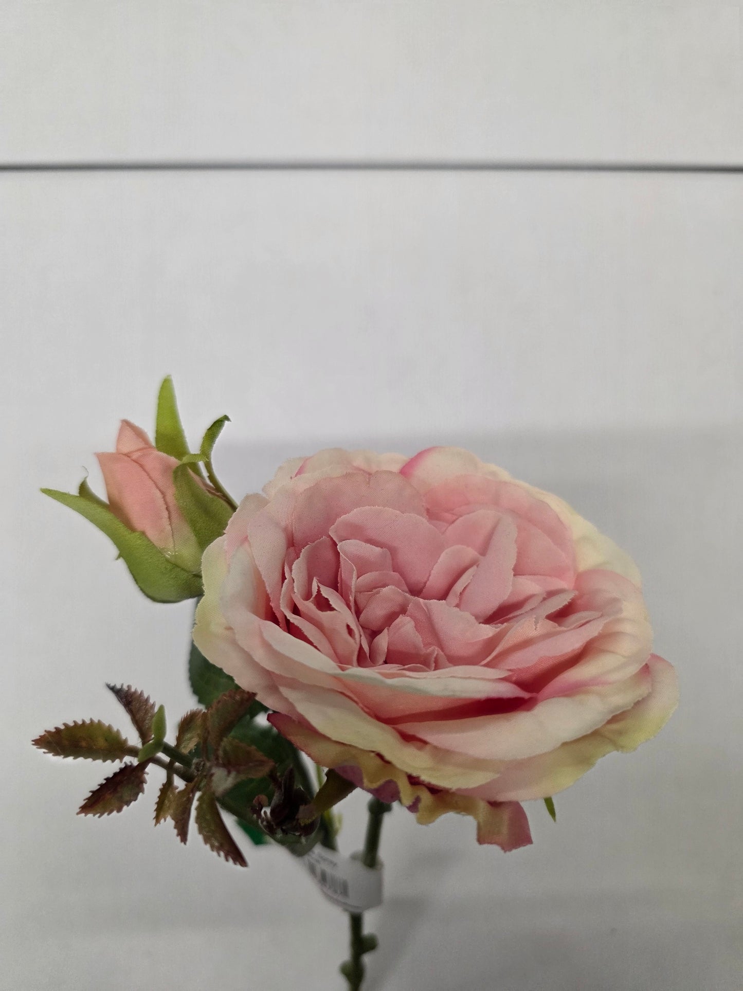 Artificial Rose Anne Pink (PACK OF 2)