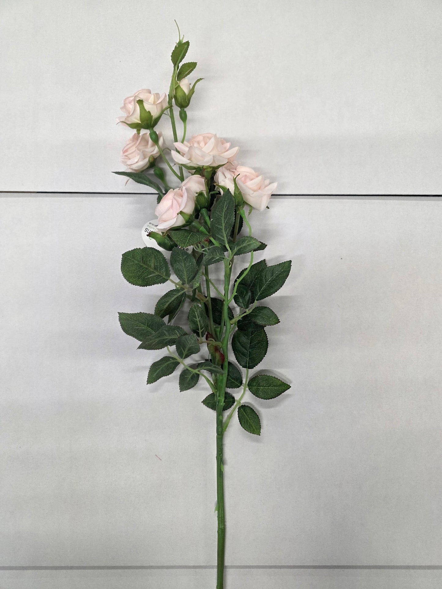 Artificial Rose Spray Light Pink