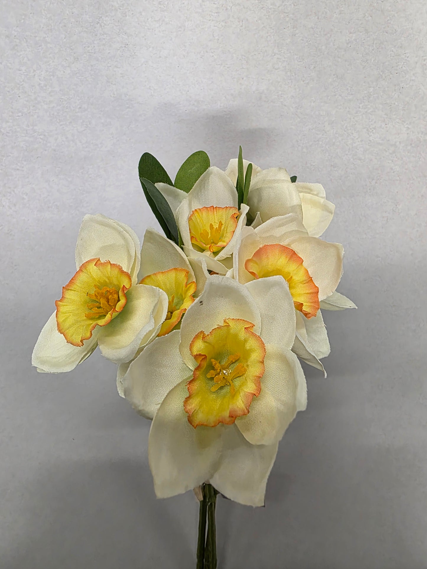 Artificial Narcissus Hand Tied Cream (PACK OF 2)