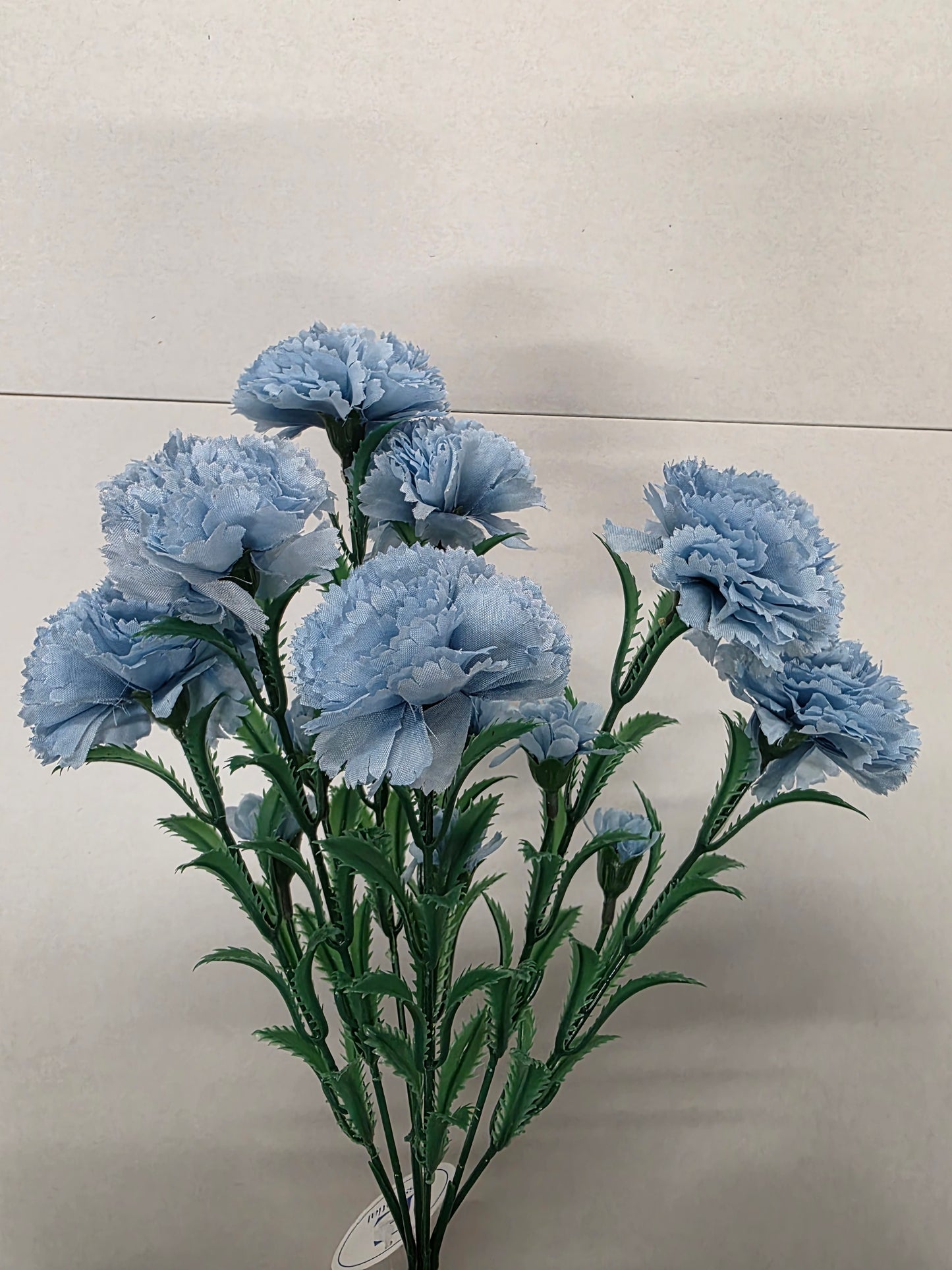 Artificial Essentials Carnation Bunch Light Blue (PACK OF 2)