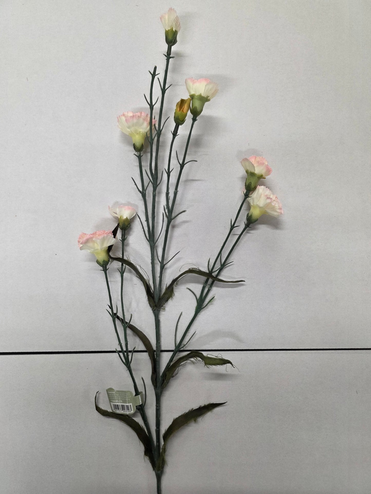 Artificial Spray Carnation Cream And Pale Pink (PACK OF 2)