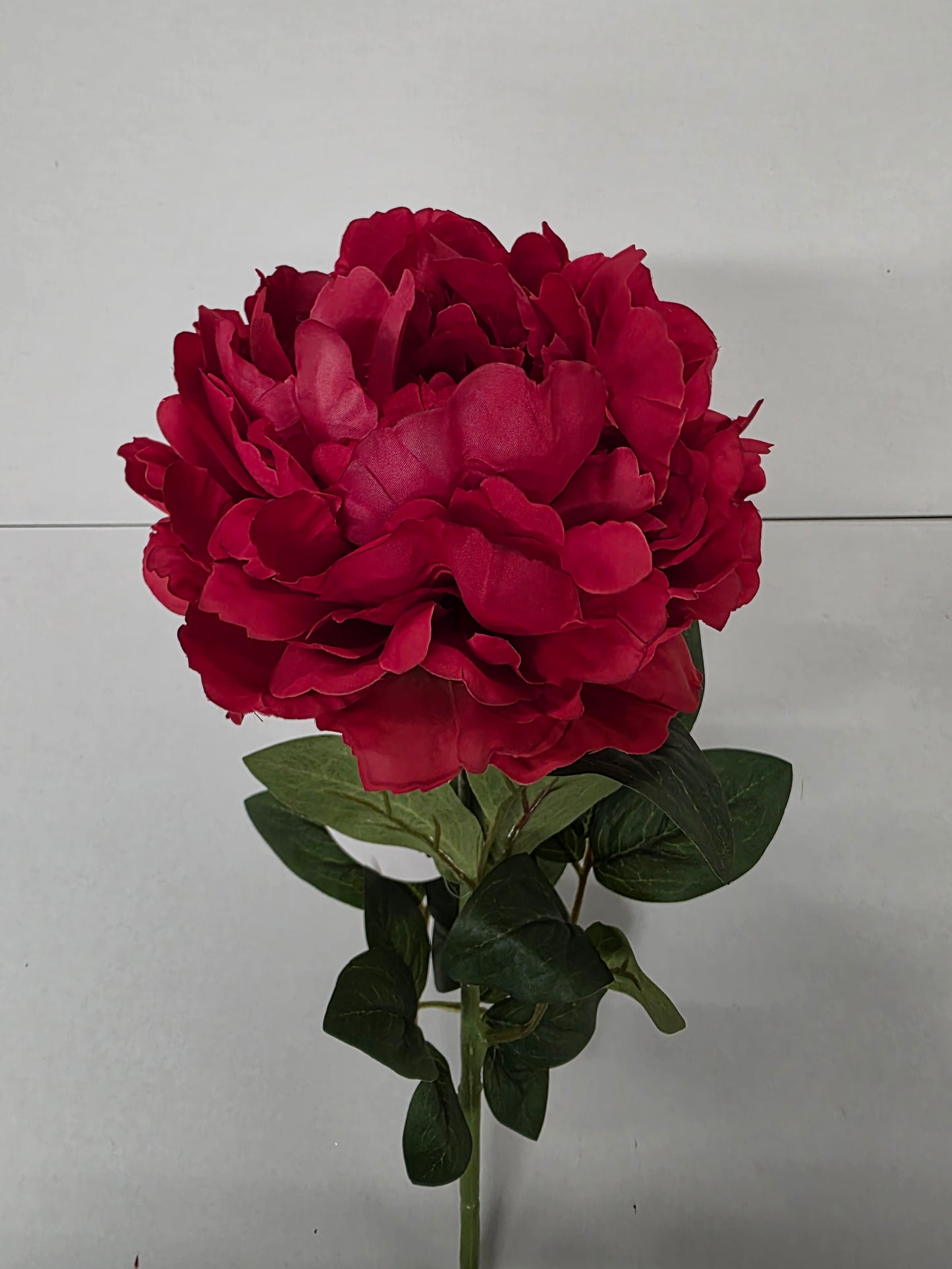 Artificial Peony Large Red (PACK OF 2)