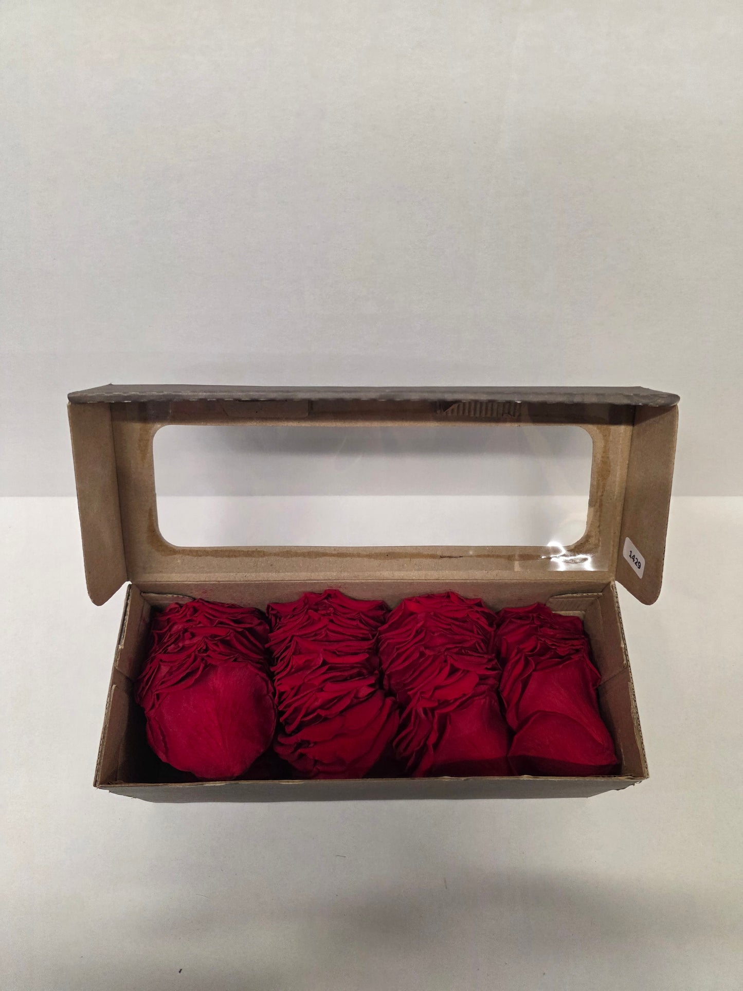 Artificial Preserved Rosa Petals Red 02 100gr