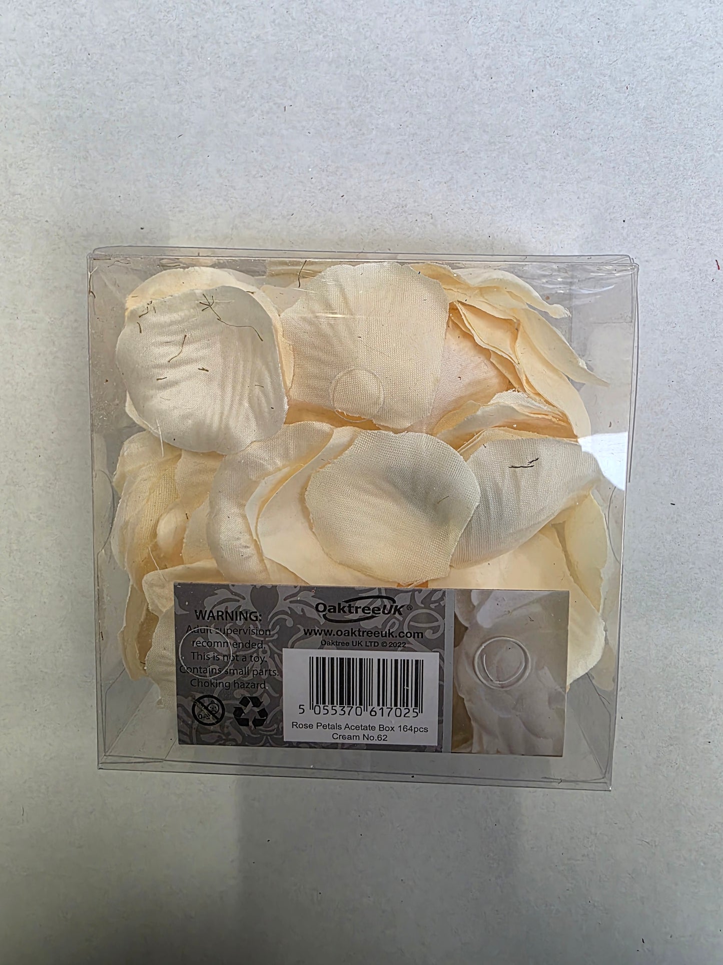 Artificial Rose Petals Cream X164 (PACK OF 2)