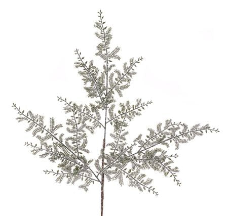 Fern Frosted Spray 69cm