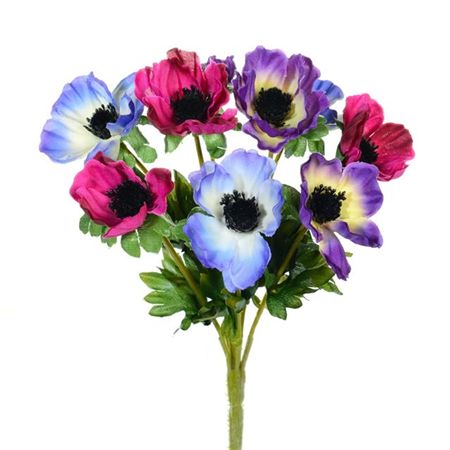 Artificial Essentials Anemone Bush (PACK OF 2)
