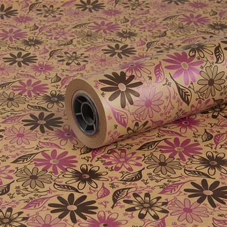 Craft Paper Macy Brown Cerise