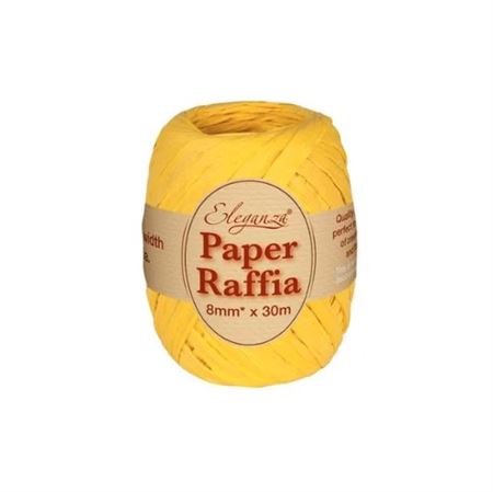 Paper Raffia Yellow