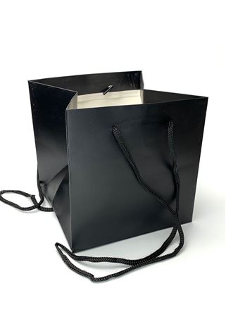 Bouquet Bag Black 25cm
