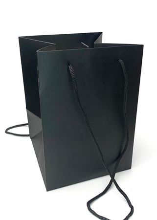 Multipurpose/Bouquet Bag Black 25cm