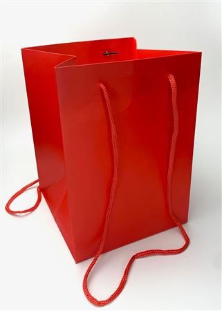 Multipurpose/Bouquet Bag Red 25cm