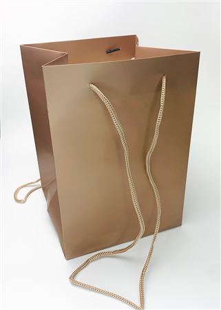 Multipurpose/Bouquet Bag Rose Gold 25cm