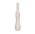 Glass Jovi Vase Beige (PACK OF 4)