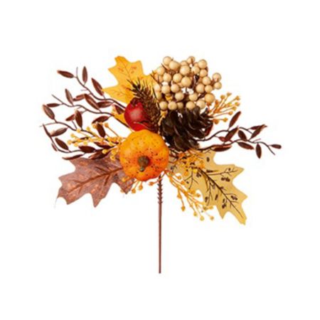 Pick Pumpkin Autumnal Leaf 21cm