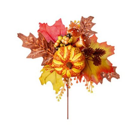 Pick Pumpkin Autumnal Leaf 20cm