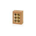 Bauble Multi Finish Champagne 30mm X24