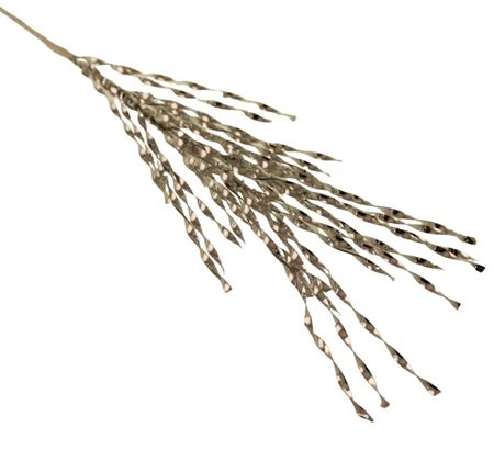 Sparkle Twist Spray Silver 45cm