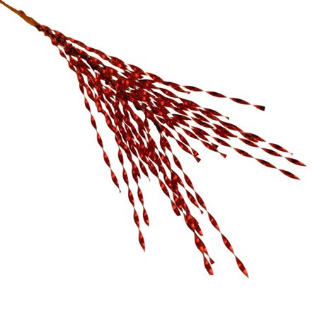 Sparkle Twist Spray Red 45cm  (PACK OF 3)