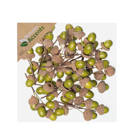 Acorn On Wire Green X48