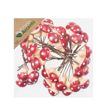 Mushrooms On Wire 2cm X48