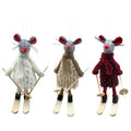 Hanger Ski Mouse X3 Assorted 18cm (PACK OF 1)
