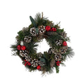 Dried Wreath With Red Apple 35cm